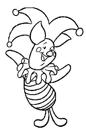 Plansa de colorat cu Winnie de Pooh 50 47